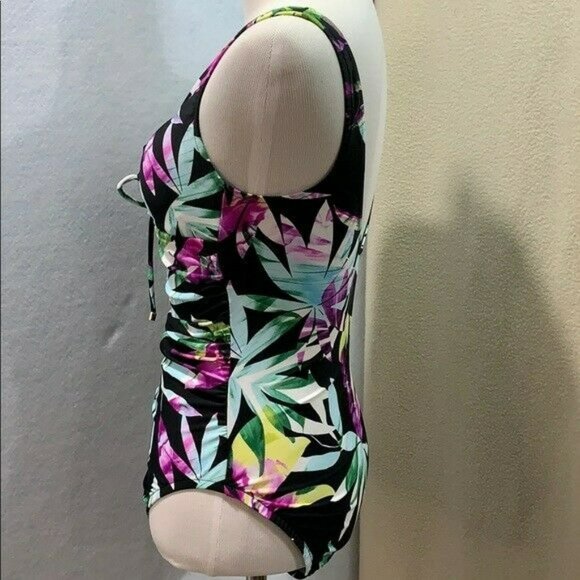 Tropical One Piece Swimsuit Size Small NWT - Picture 7 of 10